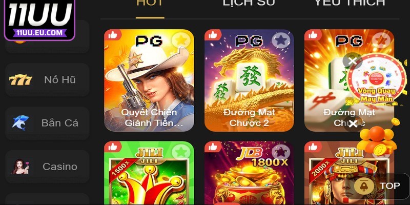 Các sản phẩm giải trí ăn khách tại 11UU mà bạn nên biết