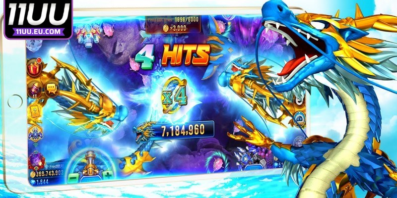 Bắn cá long vương 11UU là trò chơi trực tuyến nổi bật