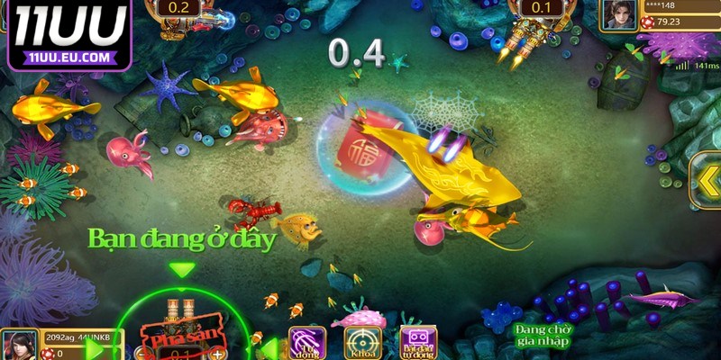 Việc chú ý thời điểm mà cá lớn xuất hiện sẽ giúp người chơi gia tăng cơ hội thắng