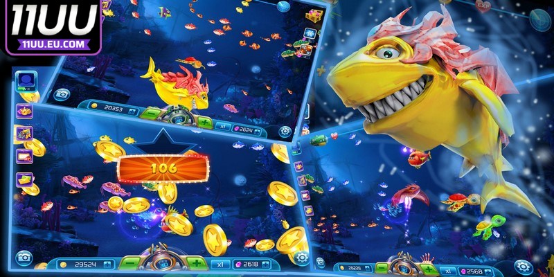 Hướng dẫn cách tham gia game bắn cá xèng 11UU