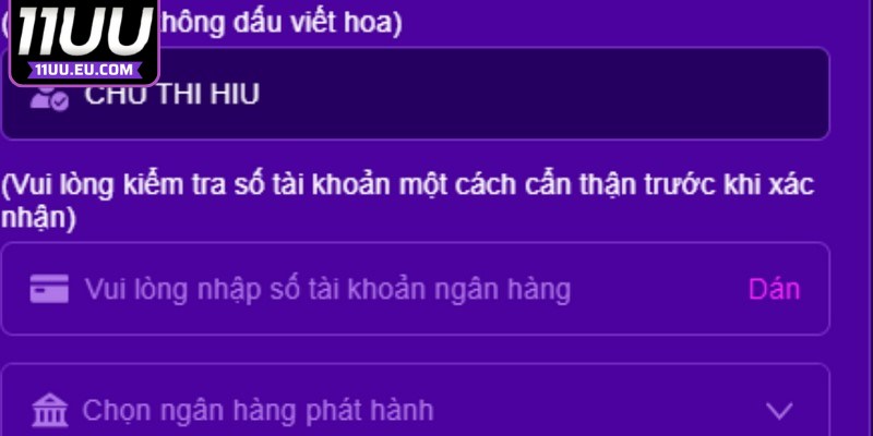 Lợi ích khi rút tiền 11UU đảm bảo quyền lợi người chơi