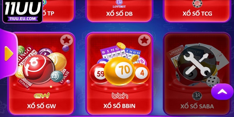 Xổ số GW 11UU thu hút được sự quan tâm đặc biệt của người chơi