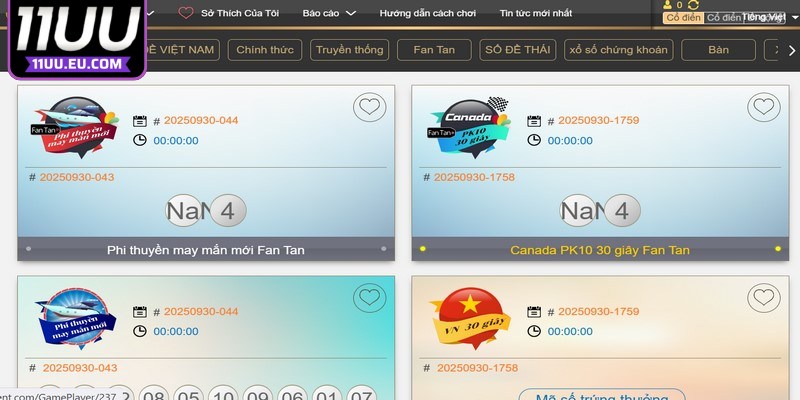 Sảnh game này người chơi có thể tự do tham gia vào rất nhiều siêu phẩm